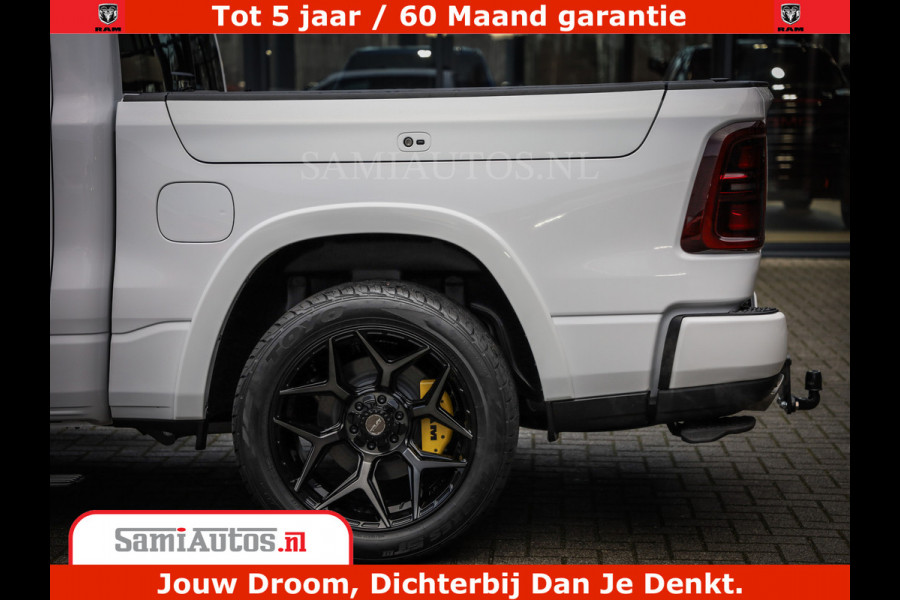 Dodge Ram 1500 Limited Night High Output 540HP 706Nm | Massage + Full Option | De Meest Luxe en Volle Pick-Up in zijn Klasse | Comfortabele Dubbele Cabine met Royale 5 Zitplaatsen | BPM vrij | Nu Leverbaar uit Voorraad | Voorraad Nr 2352 - 7649