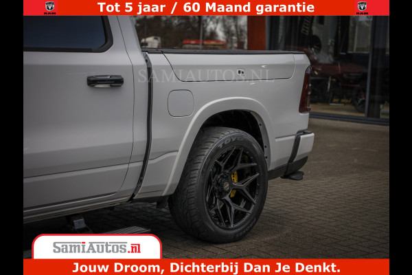 Dodge Ram 1500 Limited Night High Output 540HP 706Nm | Massage + Full Option | De Meest Luxe en Volle Pick-Up in zijn Klasse | Comfortabele Dubbele Cabine met Royale 5 Zitplaatsen | BPM vrij | Nu Leverbaar uit Voorraad | Voorraad Nr 2352 - 7649