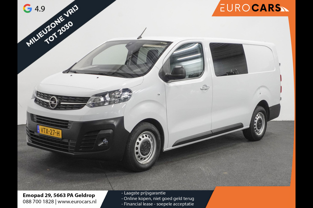 Opel Vivaro 2.0 CDTI L3H1 145pk Dubbele Cabine Edition Navigatie Trekhaak Cruise control Airco Opel Vivaro 2.0 CDTI L3H1 145pk Dubbele Cabine Edition Navigatie Trekhaak Cruise control Airco