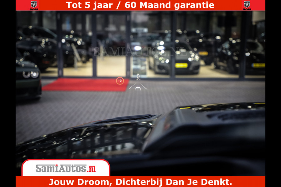 Dodge Ram 1500 Limited Night H.O 540HP 706Nm | Massage + Full Option | De Meest Luxe en Volle Pick-Up in zijn Klasse | Comfortabele Dubbele Cabine met Royale 5 Zitplaatsen | BPM vrij | Nu Leverbaar uit Voorraad | Voorraad Nr 2370 - 5411