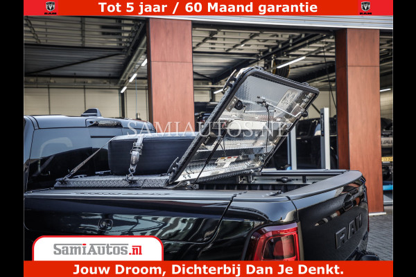 Dodge Ram 1500 Limited Night H.O 540HP 706Nm | Massage + Full Option | De Meest Luxe en Volle Pick-Up in zijn Klasse | Comfortabele Dubbele Cabine met Royale 5 Zitplaatsen | BPM vrij | Nu Leverbaar uit Voorraad | Voorraad Nr 2370 - 5411