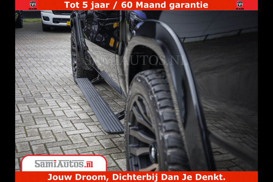 Dodge Ram COBRA EDITION | 1500 Limited Night High Output 540HP 706Nm | Massage + Full Option | De Meest Luxe en Volle Pick-Up in zijn Klas Comfortabele Dubbele Cabine met Royale 5 Zitplaatsen | BPM vrij | Nu Leverbaar uit Voorraad | Voorraad Nr 2292 - 5178 | Cobra package is meerprijs |