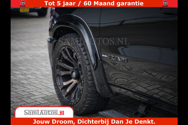 Dodge Ram COBRA EDITION | 1500 Limited Night High Output 540HP 706Nm | Massage + Full Option | De Meest Luxe en Volle Pick-Up in zijn Klas Comfortabele Dubbele Cabine met Royale 5 Zitplaatsen | BPM vrij | Nu Leverbaar uit Voorraad | Voorraad Nr 2292 - 5178 | Cobra package is meerprijs |