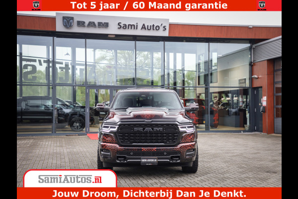 Dodge Ram COBRA EDITION | 1500 Limited Night High Output 540HP 706Nm | Massage + Full Option | De Meest Luxe en Volle Pick-Up in zijn Klas Comfortabele Dubbele Cabine met Royale 5 Zitplaatsen | BPM vrij | Nu Leverbaar uit Voorraad | Voorraad Nr 2292 - 5178 | Cobra package is meerprijs |