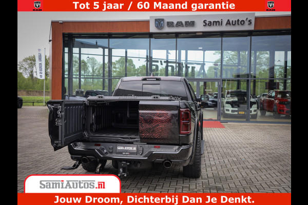 Dodge Ram COBRA EDITION | 1500 Limited Night High Output 540HP 706Nm | Massage + Full Option | De Meest Luxe en Volle Pick-Up in zijn Klas Comfortabele Dubbele Cabine met Royale 5 Zitplaatsen | BPM vrij | Nu Leverbaar uit Voorraad | Voorraad Nr 2292 - 5178 | Cobra package is meerprijs |