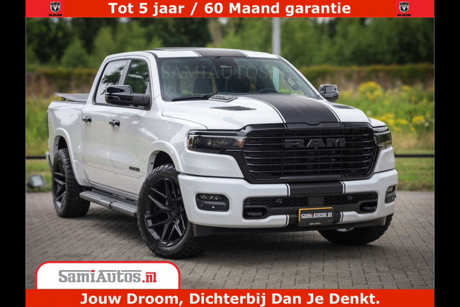 Dodge Ram 1500 Night Premium | Full Option | De Meest Luxe Pick-Up in zijn Klasse | Comfortabele Dubbele Cabine met Royale 5 Zitplaatsen | BPM vrij | Nu Leverbaar uit Voorraad | Voorraad Nr 2230 - 8765