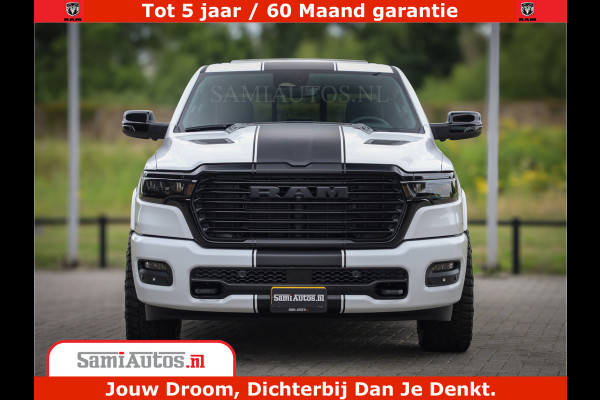 Dodge Ram 1500 Night Premium | Full Option | De Meest Luxe Pick-Up in zijn Klasse | Comfortabele Dubbele Cabine met Royale 5 Zitplaatsen | BPM vrij | Nu Leverbaar uit Voorraad | Voorraad Nr 2230 - 8765