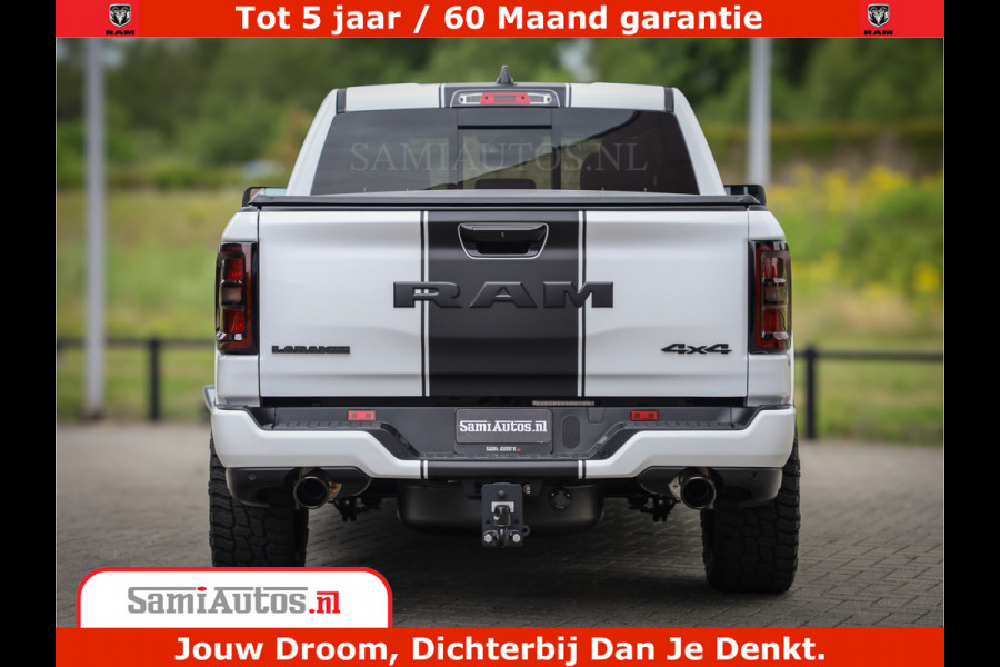Dodge Ram 1500 Night Premium | Full Option | De Meest Luxe Pick-Up in zijn Klasse | Comfortabele Dubbele Cabine met Royale 5 Zitplaatsen | BPM vrij | Nu Leverbaar uit Voorraad | Voorraad Nr 2230 - 8765