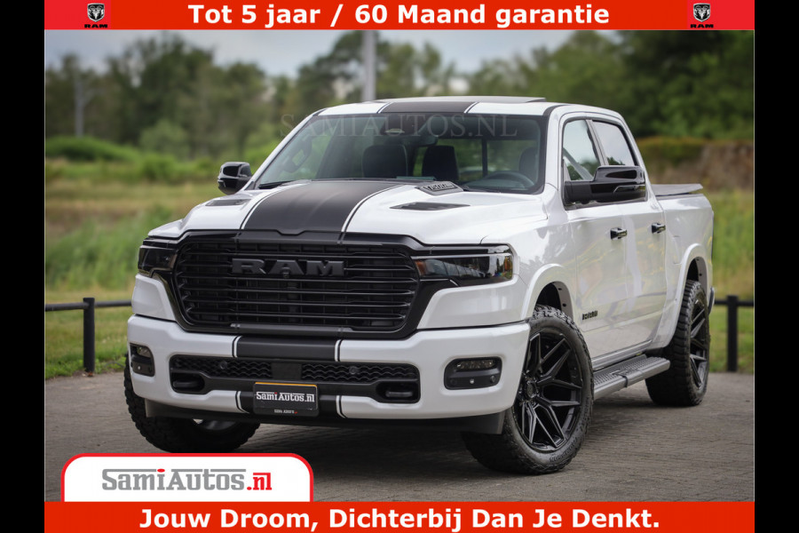 Dodge Ram 1500 Night Premium | Full Option | De Meest Luxe Pick-Up in zijn Klasse | Comfortabele Dubbele Cabine met Royale 5 Zitplaatsen | BPM vrij | Nu Leverbaar uit Voorraad | Voorraad Nr 2230 - 8765