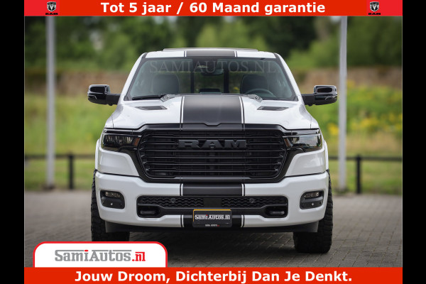 Dodge Ram 1500 Night Premium | Full Option | De Meest Luxe Pick-Up in zijn Klasse | Comfortabele Dubbele Cabine met Royale 5 Zitplaatsen | BPM vrij | Nu Leverbaar uit Voorraad | Voorraad Nr 2230 - 8765