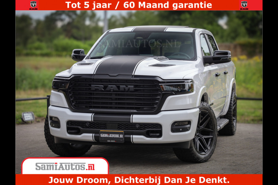 Dodge Ram 1500 Night Premium | Full Option | De Meest Luxe Pick-Up in zijn Klasse | Comfortabele Dubbele Cabine met Royale 5 Zitplaatsen | BPM vrij | Nu Leverbaar uit Voorraad | Voorraad Nr 2230 - 8765