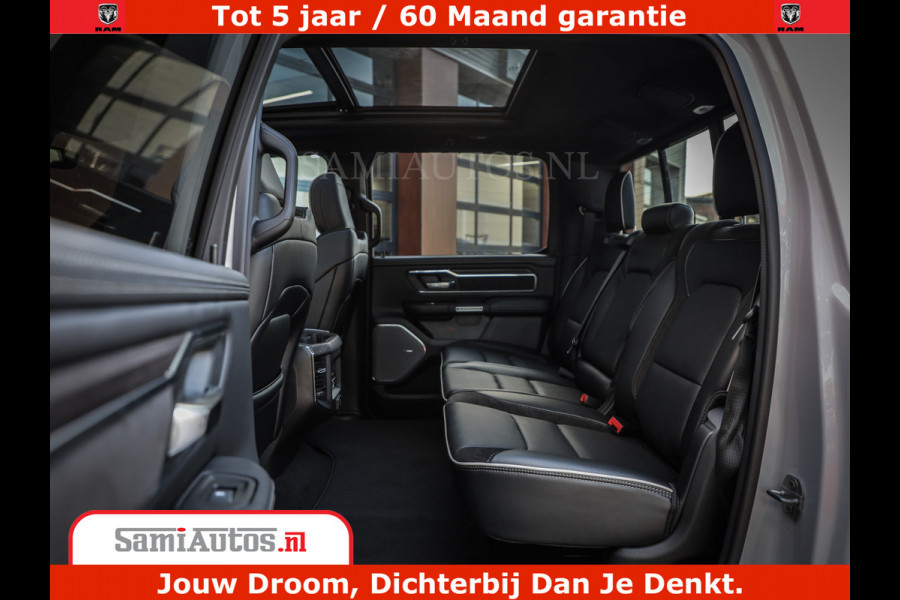 Dodge Ram 1500 Night Premium | Full Option | De Meest Luxe Pick-Up in zijn Klasse | Comfortabele Dubbele Cabine met Royale 5 Zitplaatsen | BPM vrij | Nu Leverbaar uit Voorraad | Voorraad Nr 2230 - 8765