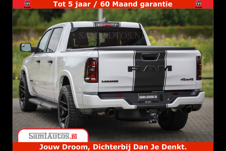 Dodge Ram 1500 Night Premium | Full Option | De Meest Luxe Pick-Up in zijn Klasse | Comfortabele Dubbele Cabine met Royale 5 Zitplaatsen | BPM vrij | Nu Leverbaar uit Voorraad | Voorraad Nr 2230 - 8765