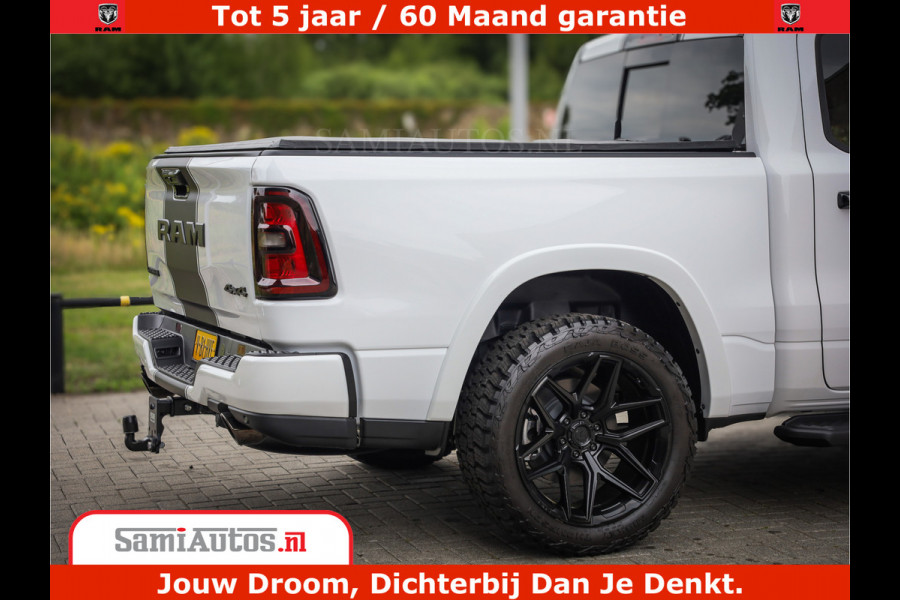 Dodge Ram 1500 Night Premium | Full Option | De Meest Luxe Pick-Up in zijn Klasse | Comfortabele Dubbele Cabine met Royale 5 Zitplaatsen | BPM vrij | Nu Leverbaar uit Voorraad | Voorraad Nr 2230 - 8765