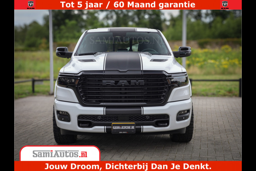 Dodge Ram 1500 Night Premium | Full Option | De Meest Luxe Pick-Up in zijn Klasse | Comfortabele Dubbele Cabine met Royale 5 Zitplaatsen | BPM vrij | Nu Leverbaar uit Voorraad | Voorraad Nr 2230 - 8765