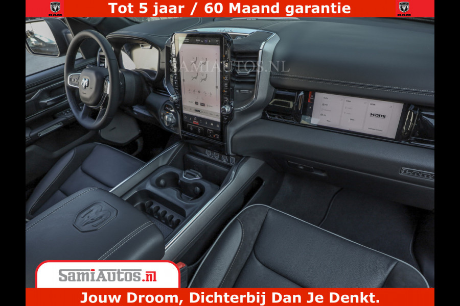 Dodge Ram 1500 Night Premium | Full Option | De Meest Luxe Pick-Up in zijn Klasse | Comfortabele Dubbele Cabine met Royale 5 Zitplaatsen | BPM vrij | Nu Leverbaar uit Voorraad | Voorraad Nr 2230 - 8765