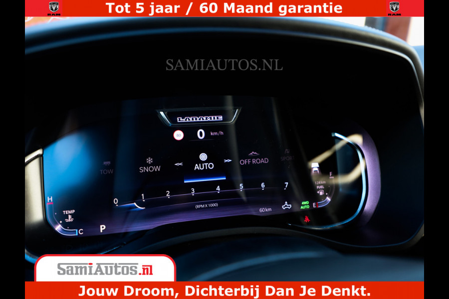 Dodge Ram 1500 Night Premium | Full Option | De Meest Luxe Pick-Up in zijn Klasse | Comfortabele Dubbele Cabine met Royale 5 Zitplaatsen | BPM vrij | Nu Leverbaar uit Voorraad | Voorraad Nr 2230 - 8765