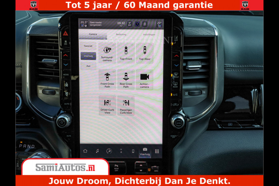 Dodge Ram 1500 Night Premium | Full Option | De Meest Luxe Pick-Up in zijn Klasse | Comfortabele Dubbele Cabine met Royale 5 Zitplaatsen | BPM vrij | Nu Leverbaar uit Voorraad | Voorraad Nr 2230 - 8765