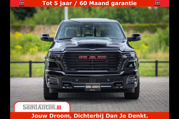Dodge Ram 1500 Night Premium | Full Option | De Meest Luxe Pick-Up in zijn Klasse | Comfortabele Dubbele Cabine met Royale 5 Zitplaatsen | BPM vrij | Nu Leverbaar uit Voorraad | Voorraad Nr 2200 - 0886