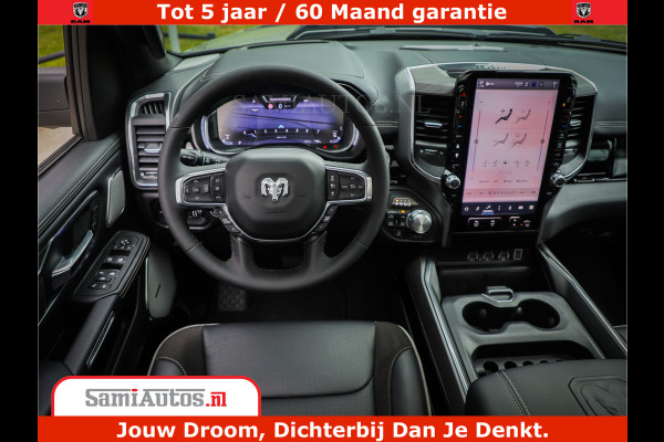 Dodge Ram 1500 Night Premium | Full Option | De Meest Luxe Pick-Up in zijn Klasse | Comfortabele Dubbele Cabine met Royale 5 Zitplaatsen | BPM vrij | Nu Leverbaar uit Voorraad | Voorraad Nr 2200 - 0886