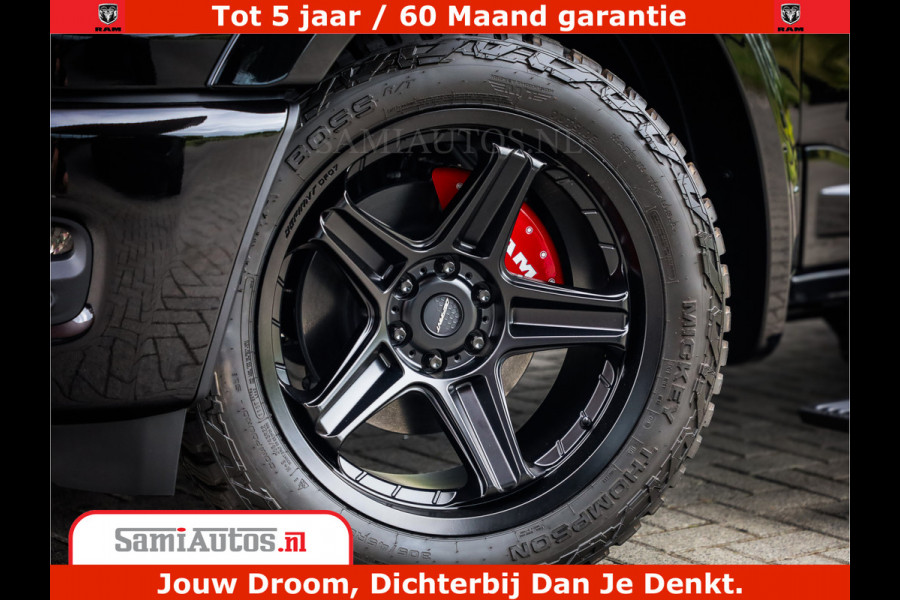 Dodge Ram 1500 Night Premium | Full Option | De Meest Luxe Pick-Up in zijn Klasse | Comfortabele Dubbele Cabine met Royale 5 Zitplaatsen | BPM vrij | Nu Leverbaar uit Voorraad | Voorraad Nr 2200 - 0886