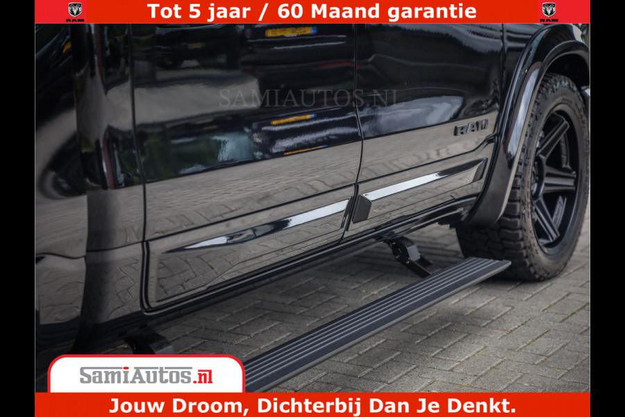 Dodge Ram 1500 Night Premium | Full Option | De Meest Luxe Pick-Up in zijn Klasse | Comfortabele Dubbele Cabine met Royale 5 Zitplaatsen | BPM vrij | Nu Leverbaar uit Voorraad | Voorraad Nr 2200 - 0886