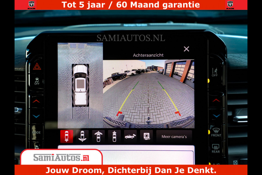 Dodge Ram 1500 Night Premium | Full Option | De Meest Luxe Pick-Up in zijn Klasse | Comfortabele Dubbele Cabine met Royale 5 Zitplaatsen | BPM vrij | Nu Leverbaar uit Voorraad | Voorraad Nr 2200 - 0886
