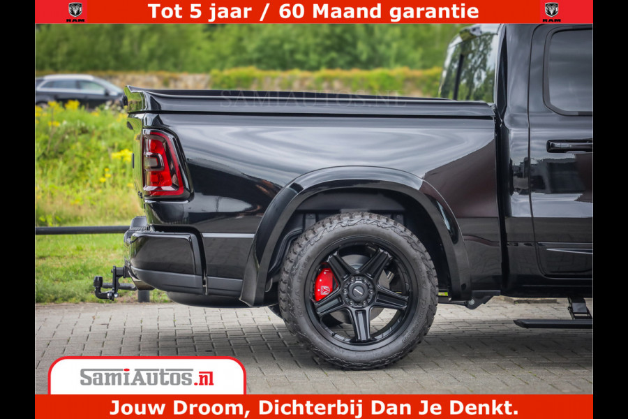 Dodge Ram 1500 Night Premium | Full Option | De Meest Luxe Pick-Up in zijn Klasse | Comfortabele Dubbele Cabine met Royale 5 Zitplaatsen | BPM vrij | Nu Leverbaar uit Voorraad | Voorraad Nr 2200 - 0886
