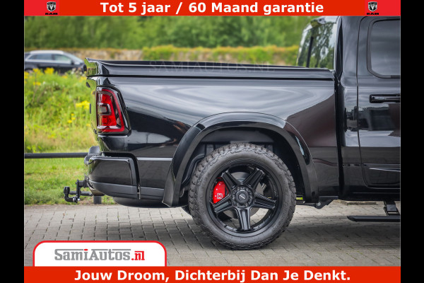 Dodge Ram 1500 Night Premium | Full Option | De Meest Luxe Pick-Up in zijn Klasse | Comfortabele Dubbele Cabine met Royale 5 Zitplaatsen | BPM vrij | Nu Leverbaar uit Voorraad | Voorraad Nr 2200 - 0886