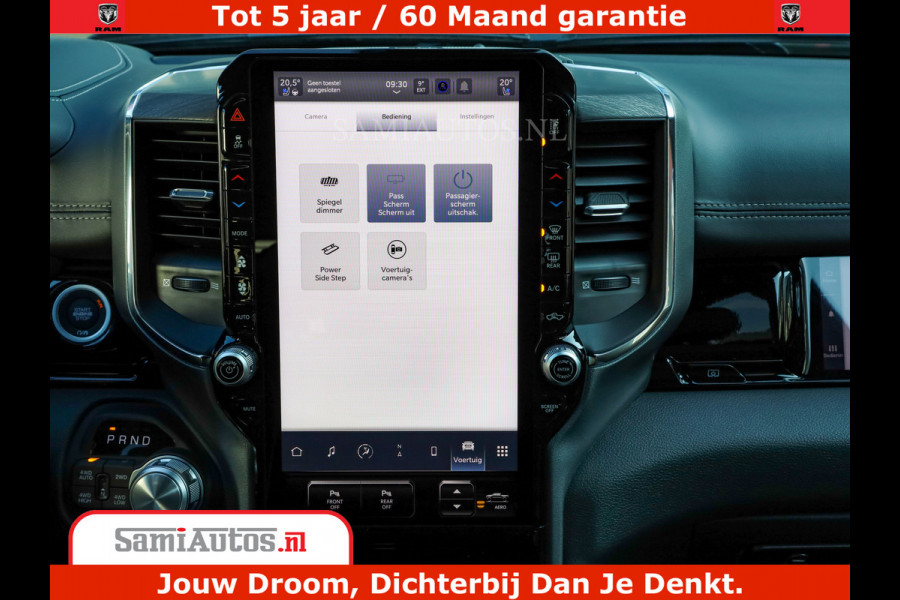 Dodge Ram 1500 Night Premium | Full Option | De Meest Luxe Pick-Up in zijn Klasse | Comfortabele Dubbele Cabine met Royale 5 Zitplaatsen | BPM vrij | Nu Leverbaar uit Voorraad | Voorraad Nr 2200 - 0886
