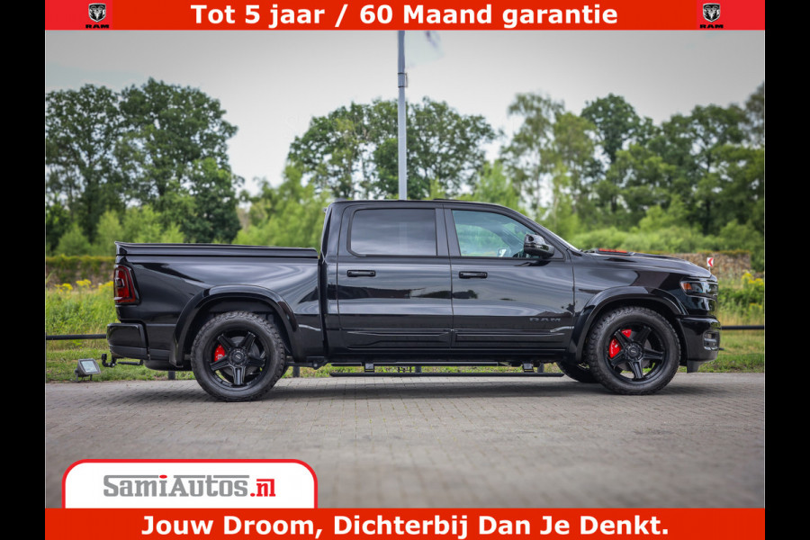 Dodge Ram 1500 Night Premium | Full Option | De Meest Luxe Pick-Up in zijn Klasse | Comfortabele Dubbele Cabine met Royale 5 Zitplaatsen | BPM vrij | Nu Leverbaar uit Voorraad | Voorraad Nr 2200 - 0886