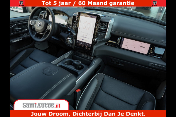 Dodge Ram 1500 Night Premium | Full Option | De Meest Luxe Pick-Up in zijn Klasse | Comfortabele Dubbele Cabine met Royale 5 Zitplaatsen | BPM vrij | Nu Leverbaar uit Voorraad | Voorraad Nr 2200 - 0886