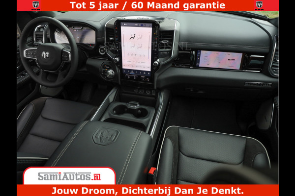 Dodge Ram 1500 Night Premium | Full Option | De Meest Luxe Pick-Up in zijn Klasse | Comfortabele Dubbele Cabine met Royale 5 Zitplaatsen | BPM vrij | Nu Leverbaar uit Voorraad | Voorraad Nr 2200 - 0886