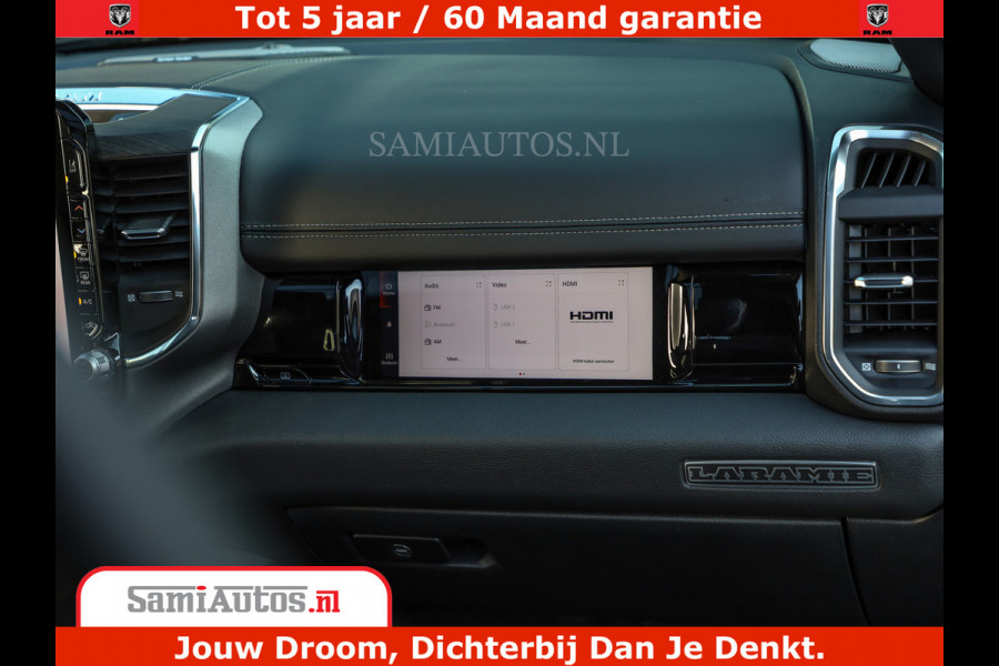 Dodge Ram 1500 Night Premium | Full Option | De Meest Luxe Pick-Up in zijn Klasse | Comfortabele Dubbele Cabine met Royale 5 Zitplaatsen | BPM vrij | Nu Leverbaar uit Voorraad | Voorraad Nr 2200 - 0886