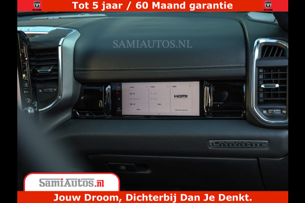 Dodge Ram 1500 Night Premium | Full Option | De Meest Luxe Pick-Up in zijn Klasse | Comfortabele Dubbele Cabine met Royale 5 Zitplaatsen | BPM vrij | Nu Leverbaar uit Voorraad | Voorraad Nr 2200 - 0886