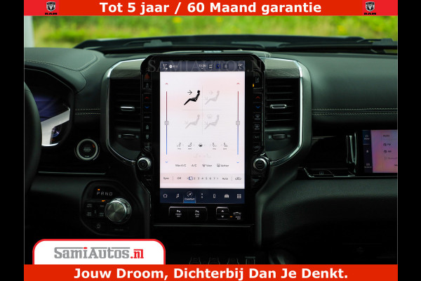 Dodge Ram 1500 Night Premium | Full Option | De Meest Luxe Pick-Up in zijn Klasse | Comfortabele Dubbele Cabine met Royale 5 Zitplaatsen | BPM vrij | Nu Leverbaar uit Voorraad | Voorraad Nr 2200 - 0886