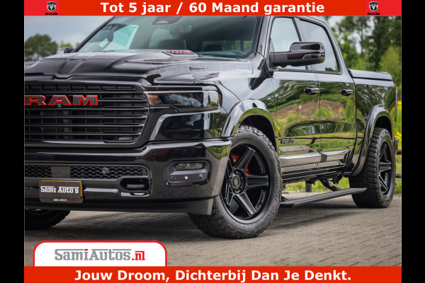 Dodge Ram 1500 Night Premium | Full Option | De Meest Luxe Pick-Up in zijn Klasse | Comfortabele Dubbele Cabine met Royale 5 Zitplaatsen | BPM vrij | Nu Leverbaar uit Voorraad | Voorraad Nr 2200 - 0886