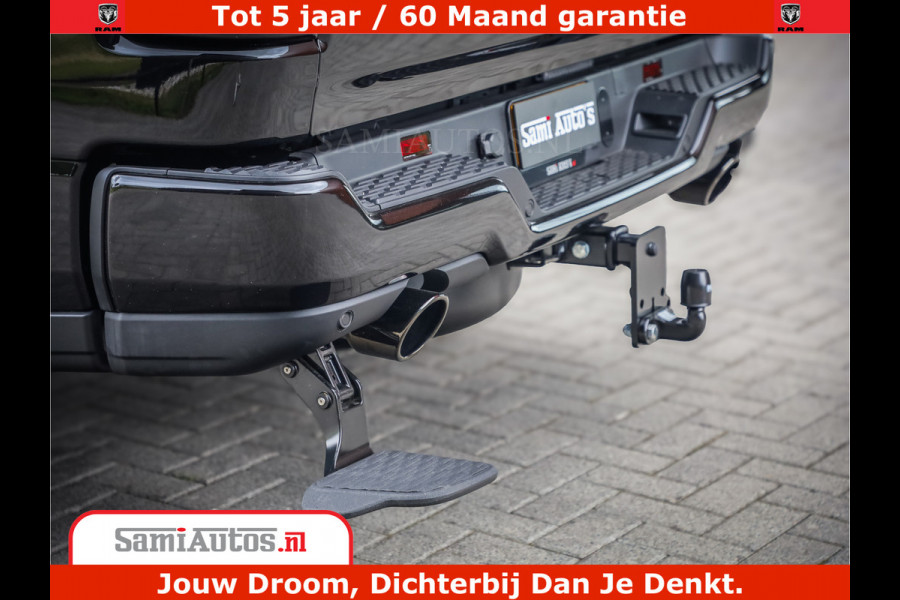 Dodge Ram 1500 Night Premium | Full Option | De Meest Luxe Pick-Up in zijn Klasse | Comfortabele Dubbele Cabine met Royale 5 Zitplaatsen | BPM vrij | Nu Leverbaar uit Voorraad | Voorraad Nr 2200 - 0886