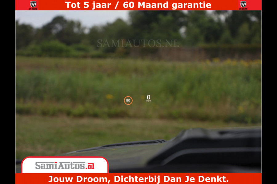 Dodge Ram 1500 Night Premium | Full Option | De Meest Luxe Pick-Up in zijn Klasse | Comfortabele Dubbele Cabine met Royale 5 Zitplaatsen | BPM vrij | Nu Leverbaar uit Voorraad | Voorraad Nr 2200 - 0886