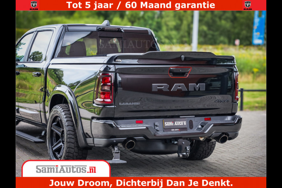 Dodge Ram 1500 Night Premium | Full Option | De Meest Luxe Pick-Up in zijn Klasse | Comfortabele Dubbele Cabine met Royale 5 Zitplaatsen | BPM vrij | Nu Leverbaar uit Voorraad | Voorraad Nr 2200 - 0886