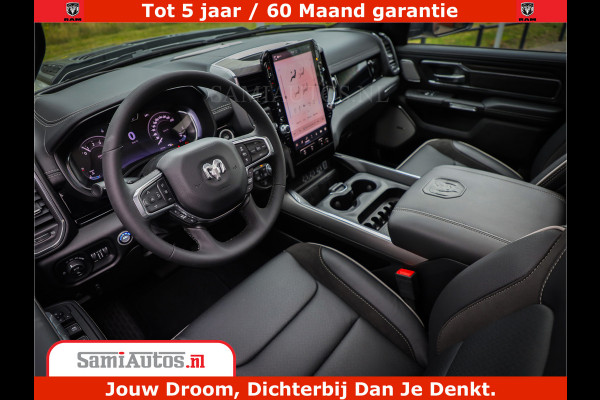 Dodge Ram 1500 Night Premium | Full Option | De Meest Luxe Pick-Up in zijn Klasse | Comfortabele Dubbele Cabine met Royale 5 Zitplaatsen | BPM vrij | Nu Leverbaar uit Voorraad | Voorraad Nr 2200 - 0886