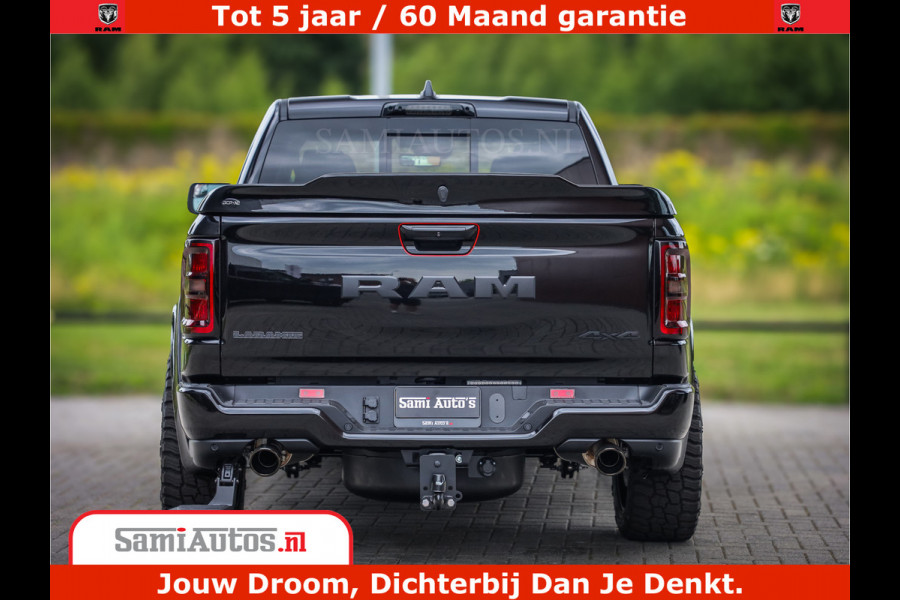 Dodge Ram 1500 Night Premium | Full Option | De Meest Luxe Pick-Up in zijn Klasse | Comfortabele Dubbele Cabine met Royale 5 Zitplaatsen | BPM vrij | Nu Leverbaar uit Voorraad | Voorraad Nr 2200 - 0886
