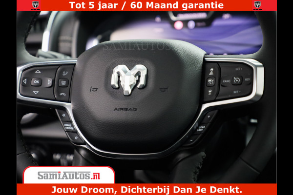 Dodge Ram 1500 Night Premium | Full Option | De Meest Luxe Pick-Up in zijn Klasse | Comfortabele Dubbele Cabine met Royale 5 Zitplaatsen | BPM vrij | Nu Leverbaar uit Voorraad | Voorraad Nr 2200 - 0886