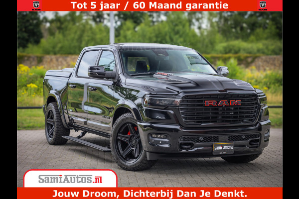 Dodge Ram 1500 Night Premium | Full Option | De Meest Luxe Pick-Up in zijn Klasse | Comfortabele Dubbele Cabine met Royale 5 Zitplaatsen | BPM vrij | Nu Leverbaar uit Voorraad | Voorraad Nr 2200 - 0886