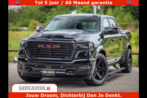 Dodge Ram 1500 Night Premium | De Meest Luxe en Volle Pick-Up in zijn Klasse | Comfortabele Dubbele Cabine met Royale 5 Zitplaatsen | BPM vrij | Nu Leverbaar uit Voorraad | Voorraad Nr 2284 - 3855
