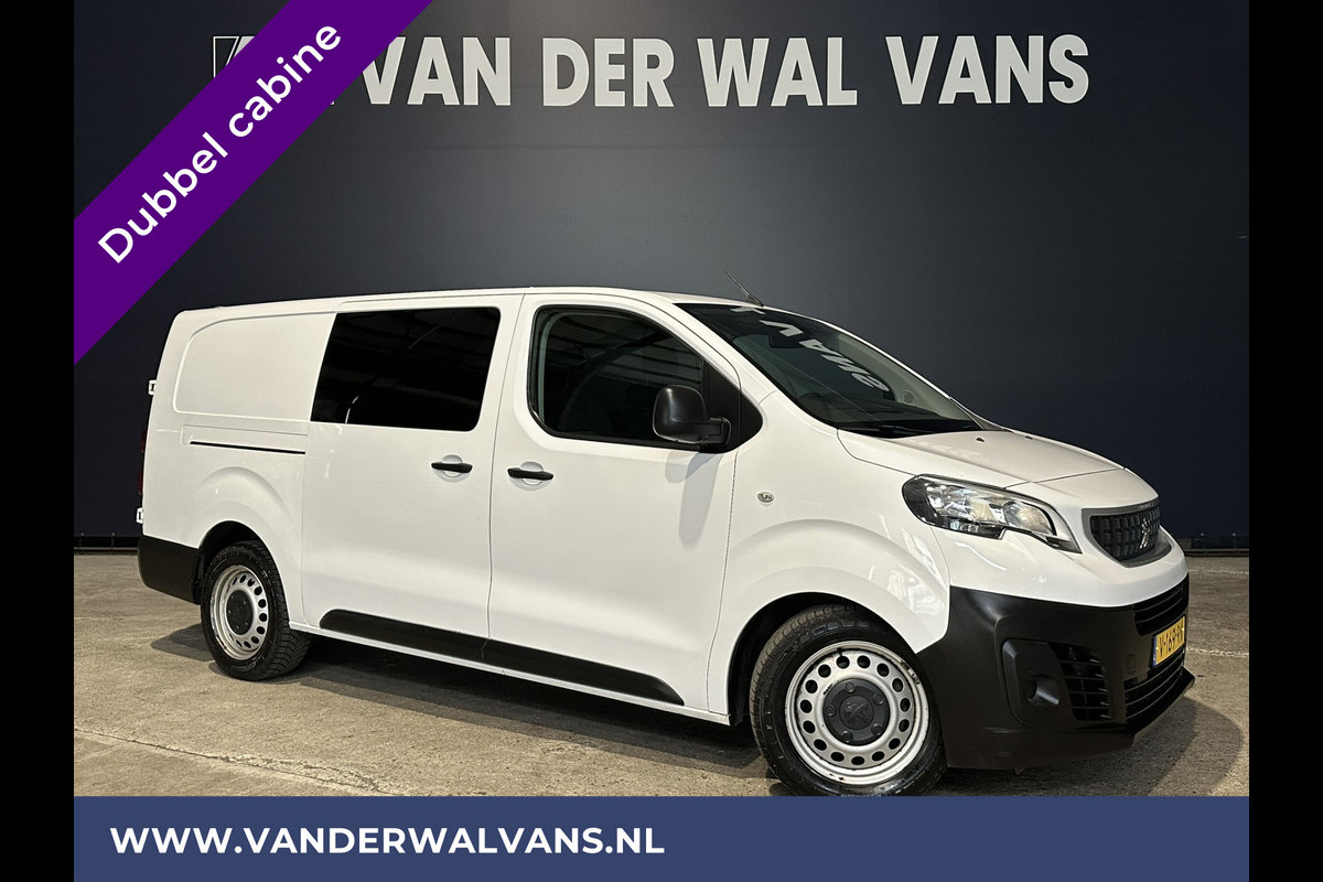 Peugeot Expert 2.0 BlueHDI 123pk L3H1 Dubbele Cabine Euro6 Airco | 2x zijdeur | 2500kg Trekhaak | 5-Zits Cruisecontrol, Parkeersensoren Peugeot Expert 2.0 BlueHDI 123pk L3H1 Dubbele Cabine Euro6 Airco | 2x zijdeur | 2500kg Trekhaak | 5-Zits Cruisecontrol, Parkeersensoren