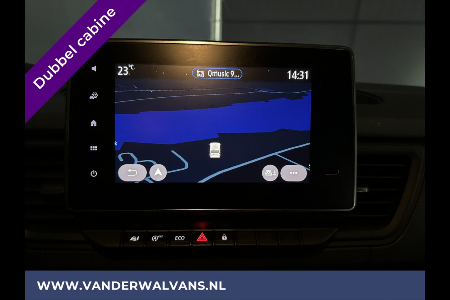 Renault Trafic 2.0 dCi L2H1 Dubbele cabine Euro6 Airco | 6-Zits | Navigatie | Trekhaak | LED Facelift | Camera Cruisecontrol, Parkeersensoren