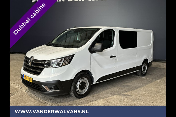 Renault Trafic 2.0 dCi L2H1 Dubbele cabine Euro6 Airco | 6-Zits | Navigatie | Trekhaak | LED Facelift | Camera Cruisecontrol, Parkeersensoren