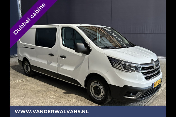 Renault Trafic 2.0 dCi L2H1 Dubbele cabine Euro6 Airco | 6-Zits | Navigatie | Trekhaak | LED Facelift | Camera Cruisecontrol, Parkeersensoren