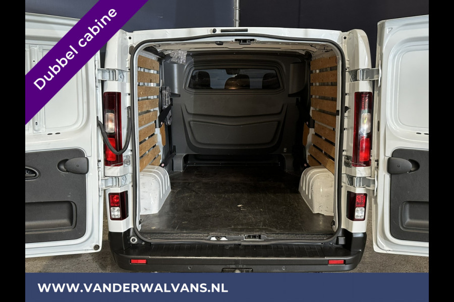 Renault Trafic 2.0 dCi L2H1 Dubbele cabine Euro6 Airco | 6-Zits | Navigatie | Trekhaak | LED Facelift | Camera Cruisecontrol, Parkeersensoren